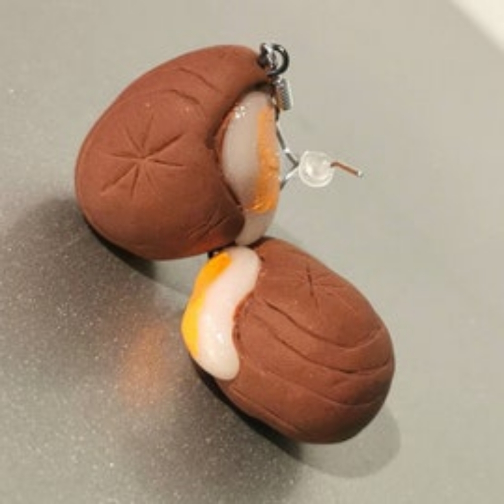 Cadbury Creme Egg Earrings